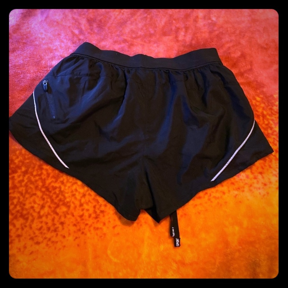 •BLACK VICTORIA’S SPORT ATHLETIC SHORTS•